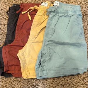 Old Navy Men's Jogger Built in Flex Casual Shorts Set Lot, Small!